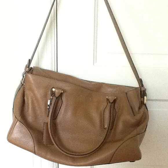 Jil Sander Brown Leather Tote shoulder bag - Picture 5 of 7